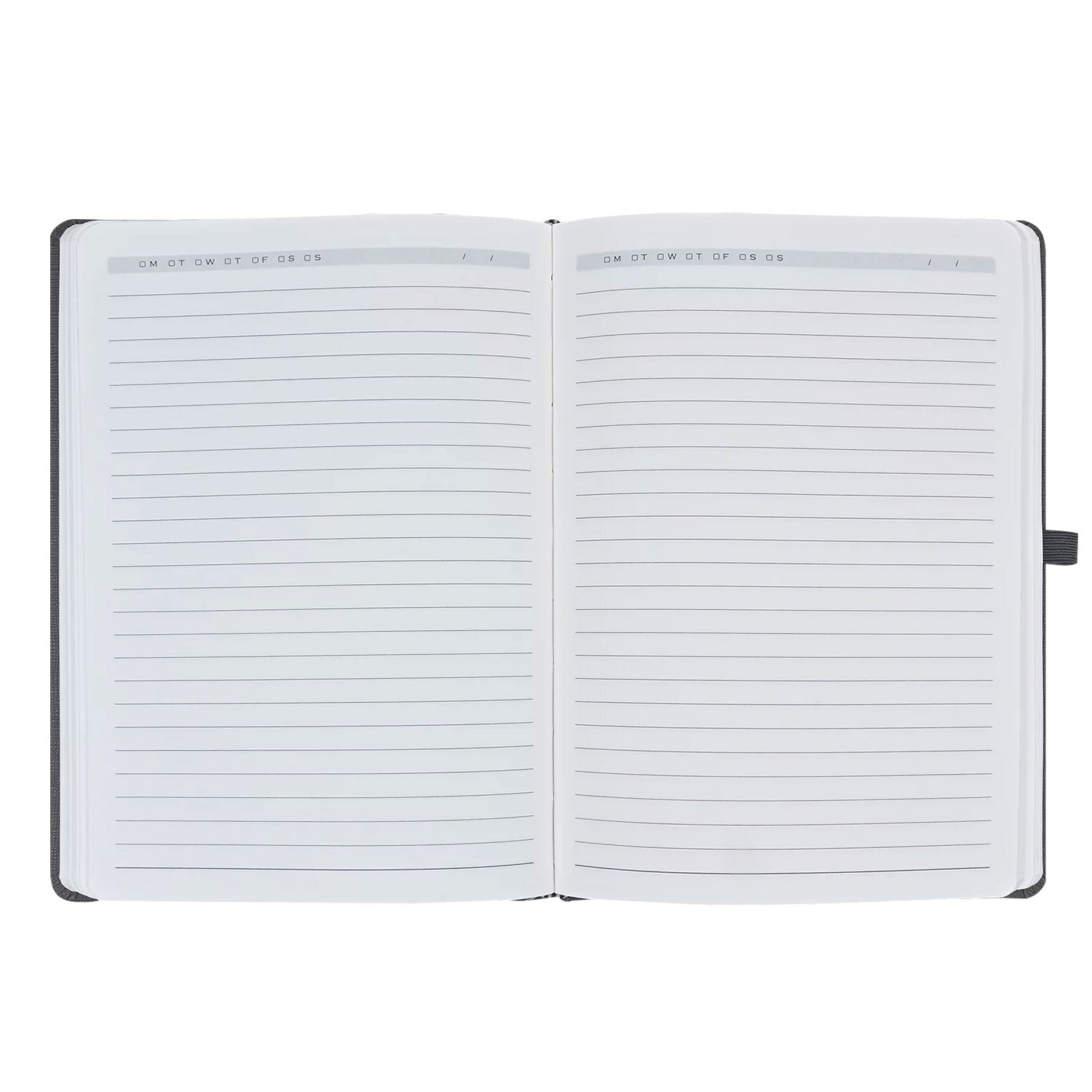 Scholar Essential Grey Notebook - A5, Ruled