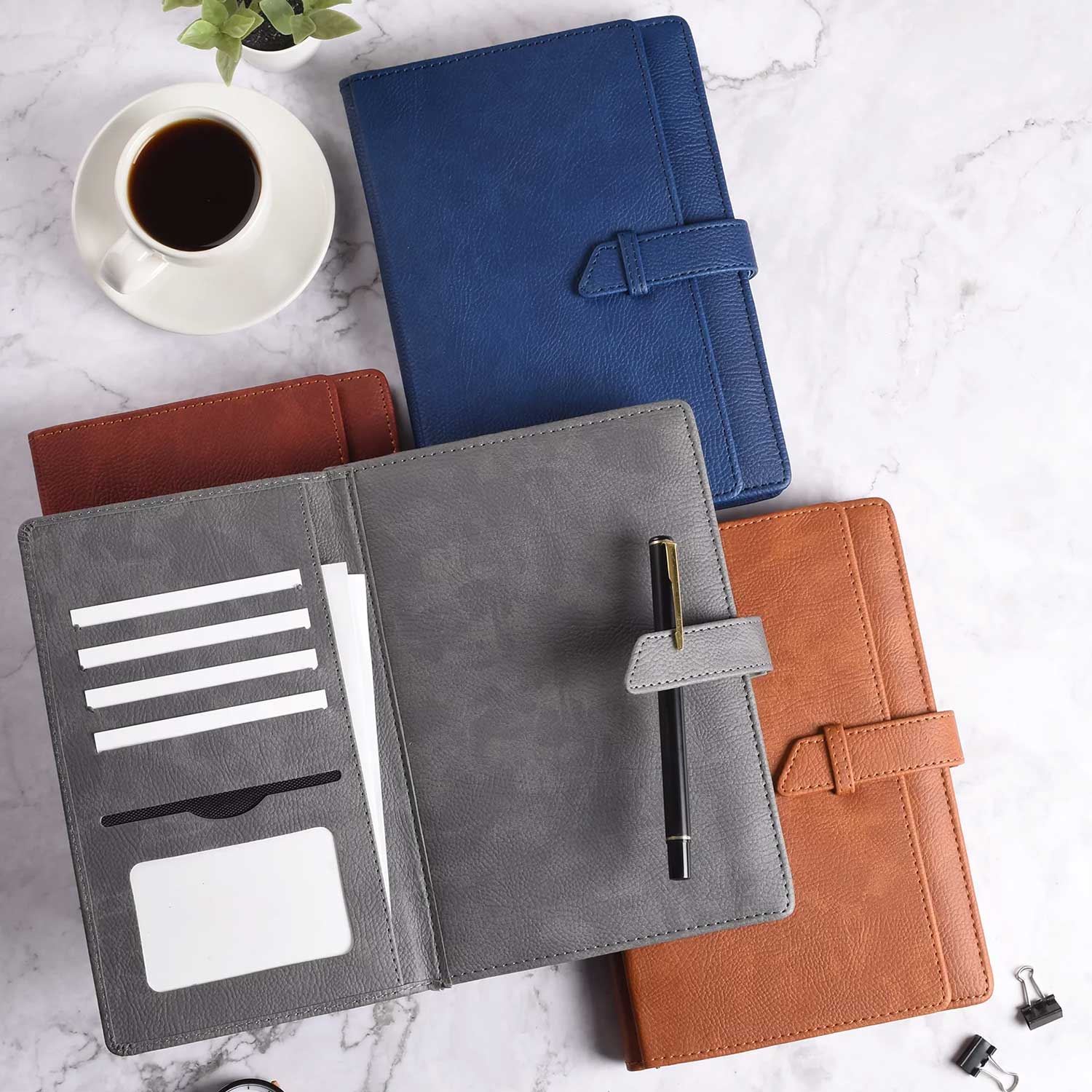 Scholar Folio Grey Notebook - A5, Ruled