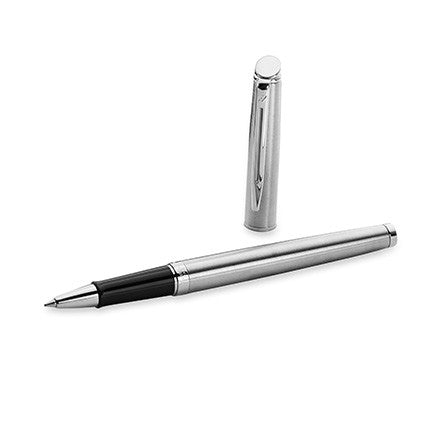 Waterman Hemisphere Rollerball Pen Stainless Steel with Chrome Trim